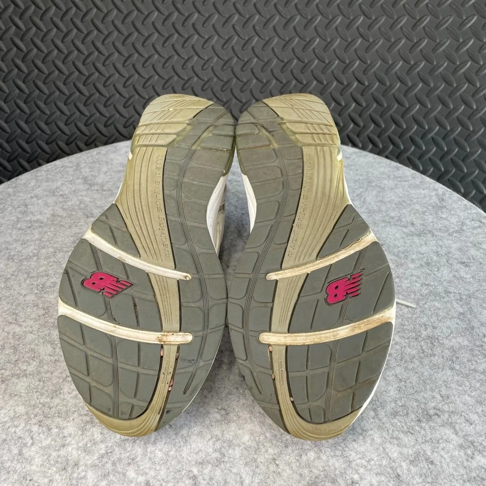 New Balance 846 Breast Cancer White Pink Made In USA WW846KM Women‎ Shoe Sz 8.5